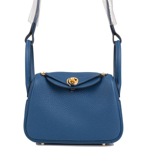 Hermès 2020 Clemence Mini Lindy .